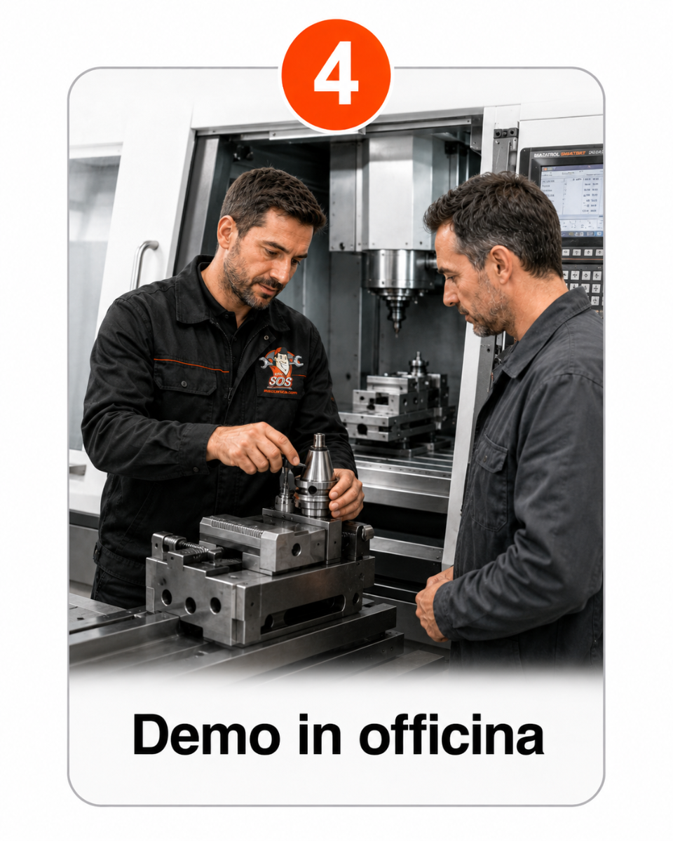 Demo in officina